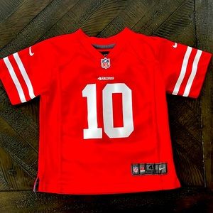 SF 49ers kids Garoppolo Jersey 4T